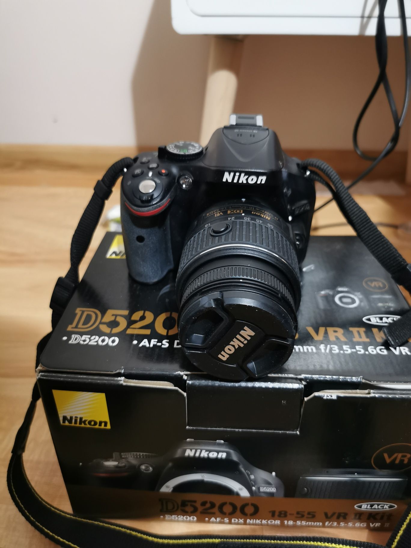 Nikon D5200 lustrzanka aparat gratis futerał