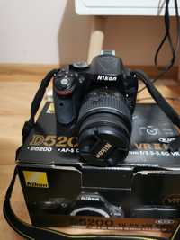 Nikon D5200 lustrzanka aparat gratis futerał
