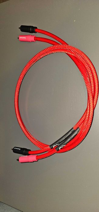 kable interkonekty Chord company 2xRCA ShawlineX Aray 1,0m