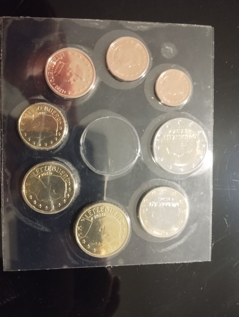 Conjunto de 8 moedas