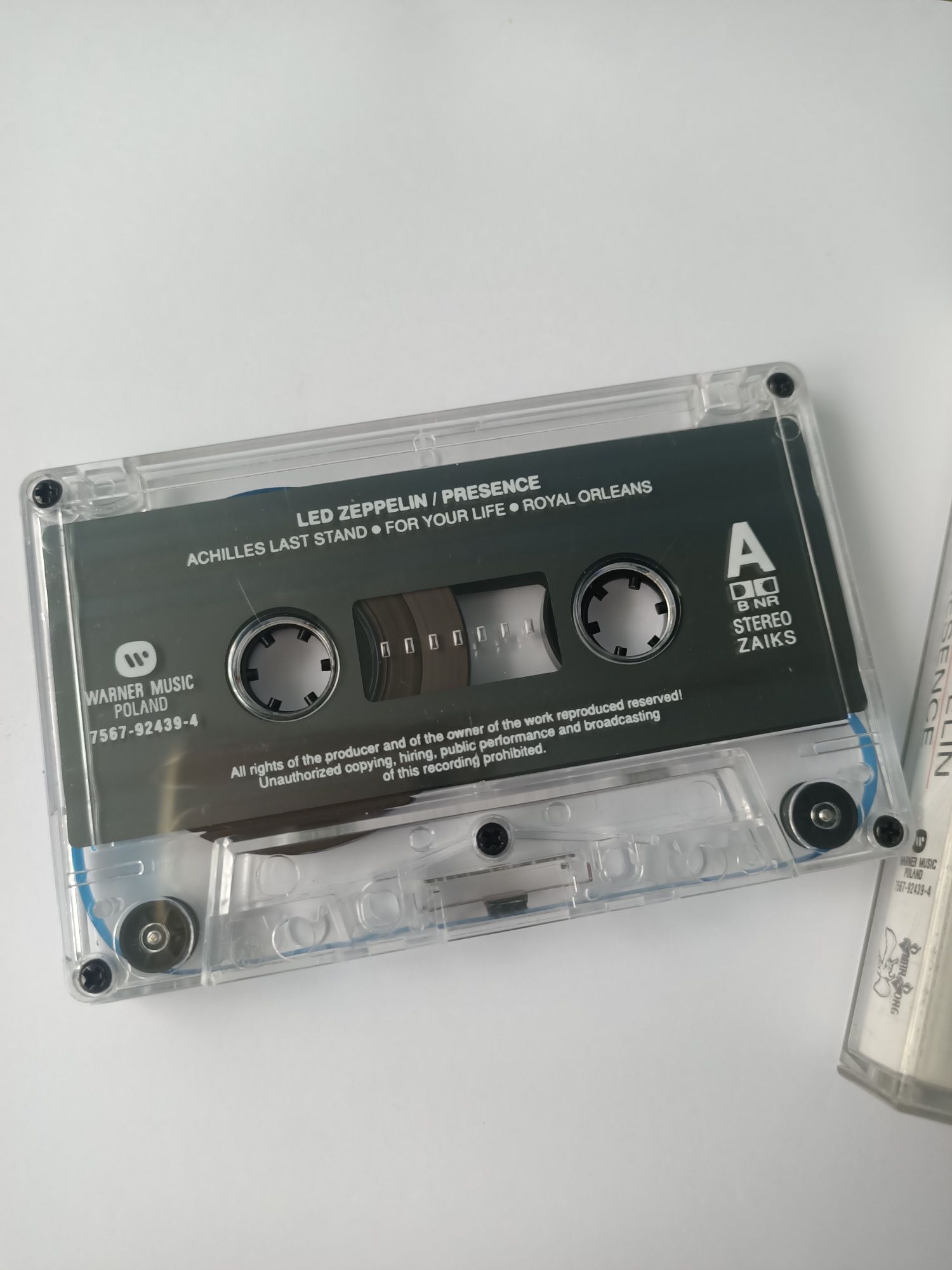 Led Zeppelin – Presence kaseta magnetofonowa
