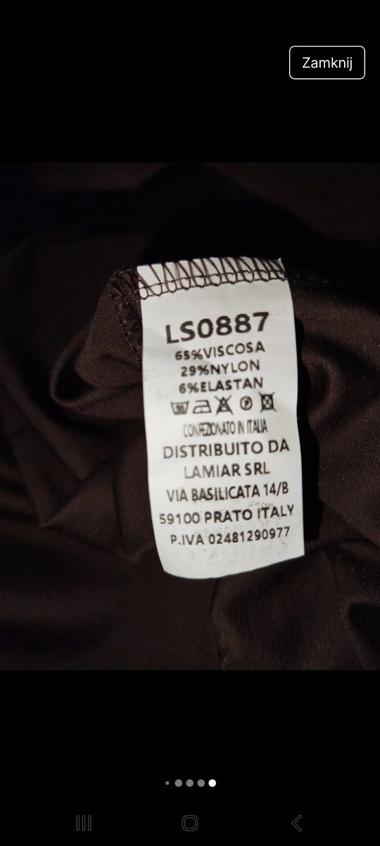 Komplet oversize Plus Size