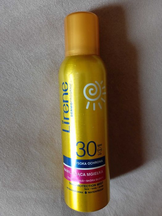Lirene nawilżająca mgiełka do twarzy, ciała, skóry głowy SPF 30 2 szt.