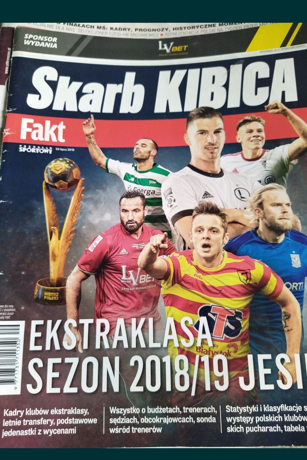 Skarb kibica. Piłka nożna. Ekstraklasa 2018/2019