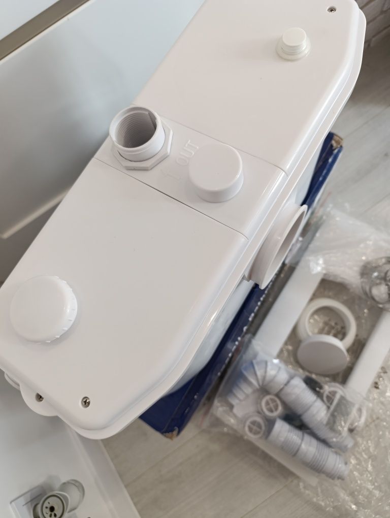 Młynek do WC  Pompa rozdrabniacz HOCANFLO Pompa maceratora 750 W z łop