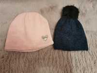 2 czapki dla dziewczynki
