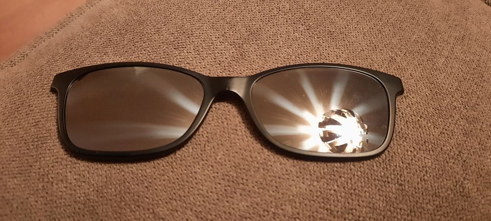 Parte da frente de Oculos Ultem U253 Iman Lentes Escuras