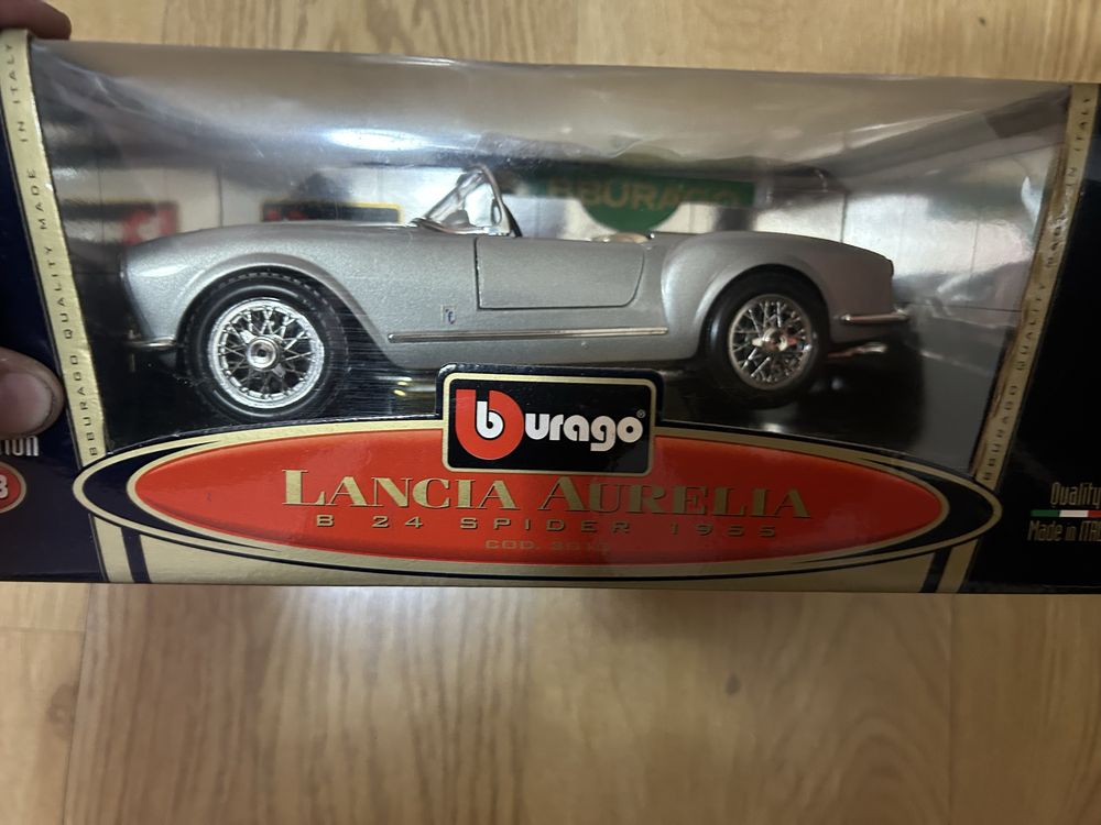 Miniatura Lancia Aurelia B24 Spider de 1955