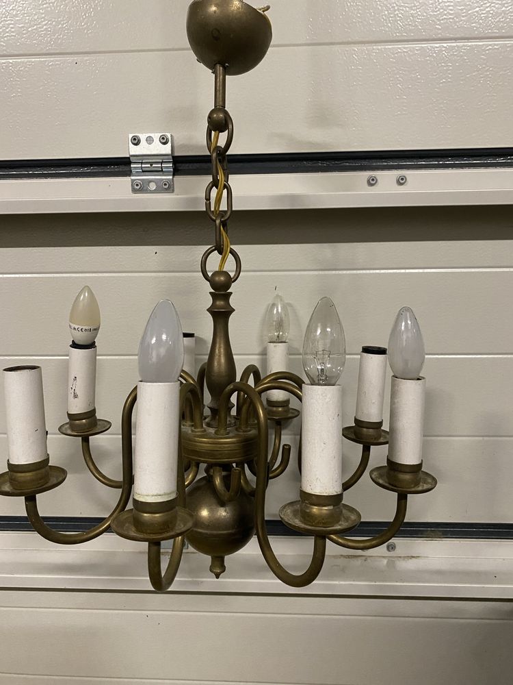 Lampa wisząca ośmioramienna