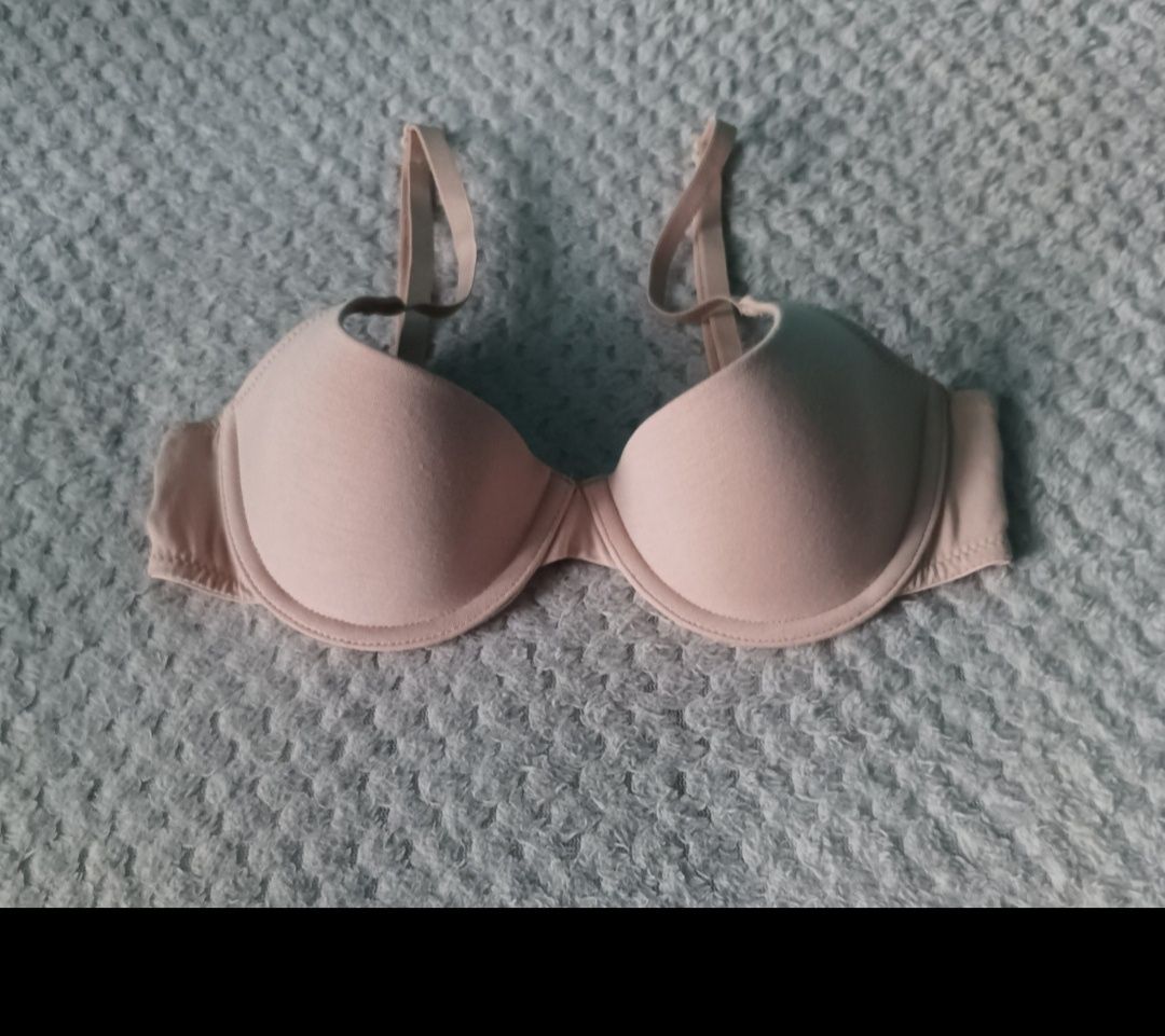 H&M bawełniany biustonosz push up