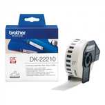 Regarca Etiquetas Brother DK-22210 Rolo de impressão de Etiquetas