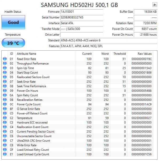 Dysk HDD SAMSUNG 500GB HD502HJ +kabel sata