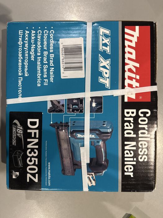 Makita Gwoździarka 18v 15-35mm DFN350Z