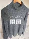 Golf wełniany damski ciepły miękki grubszy Uniqlo