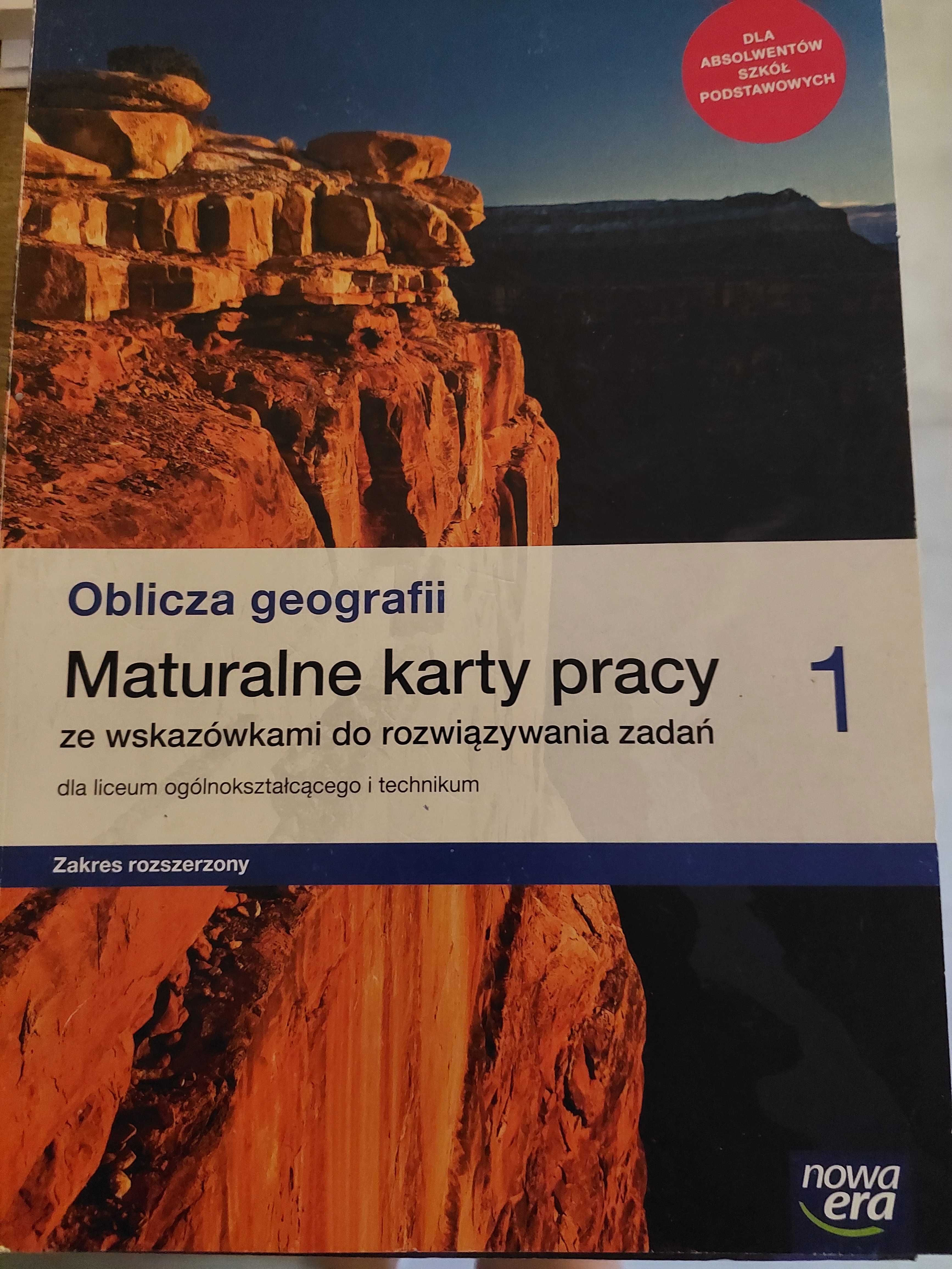 Maturalne karty pracy geografia 1