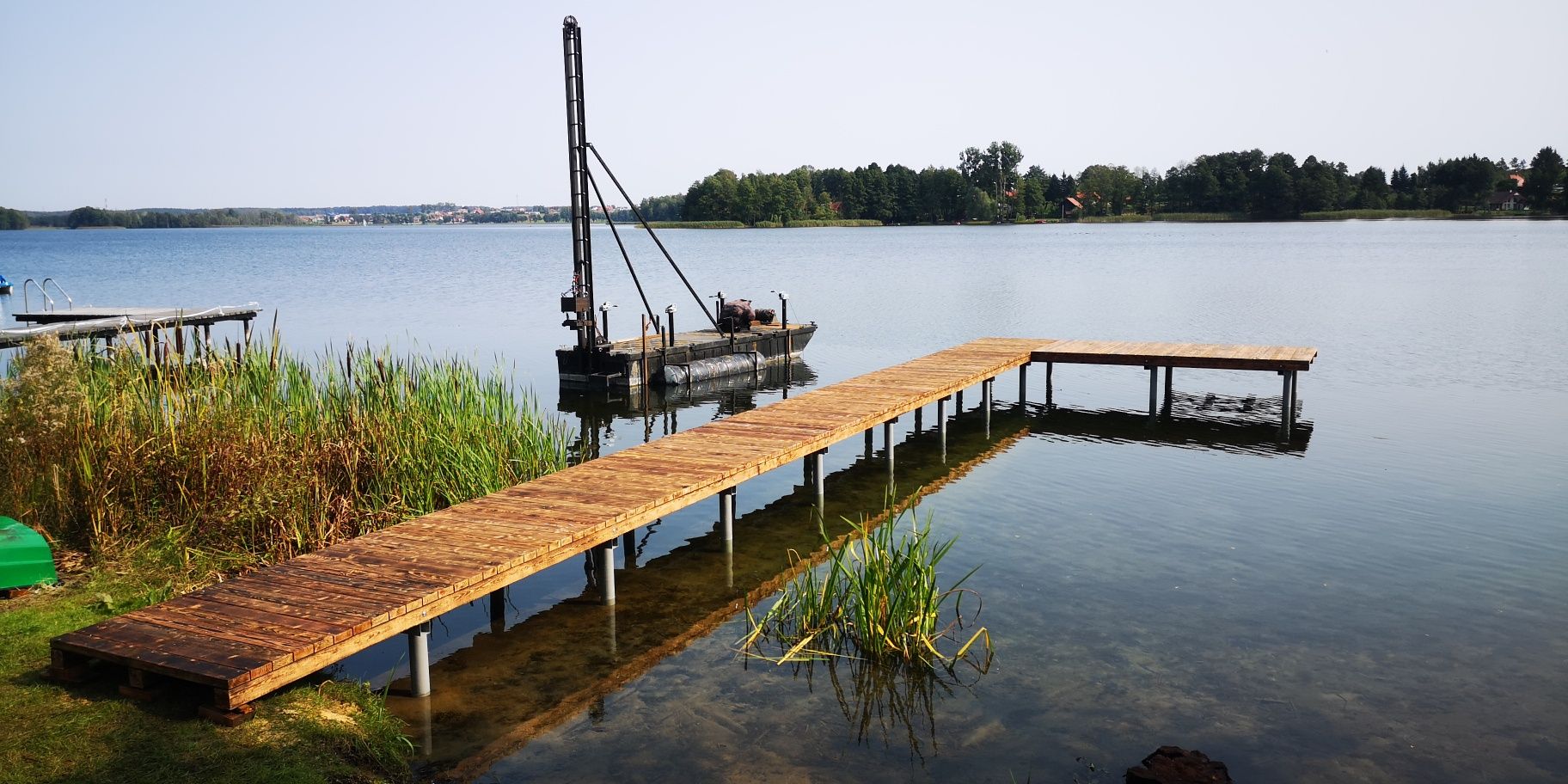 Budowa pomostów, Serwis.