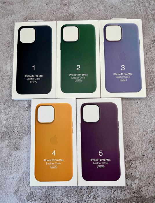 Чохол Leather Case MagSafe + Animation iPhone 13 13 Pro Max чехол