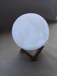 Lampka na biurko księżyc 3D
