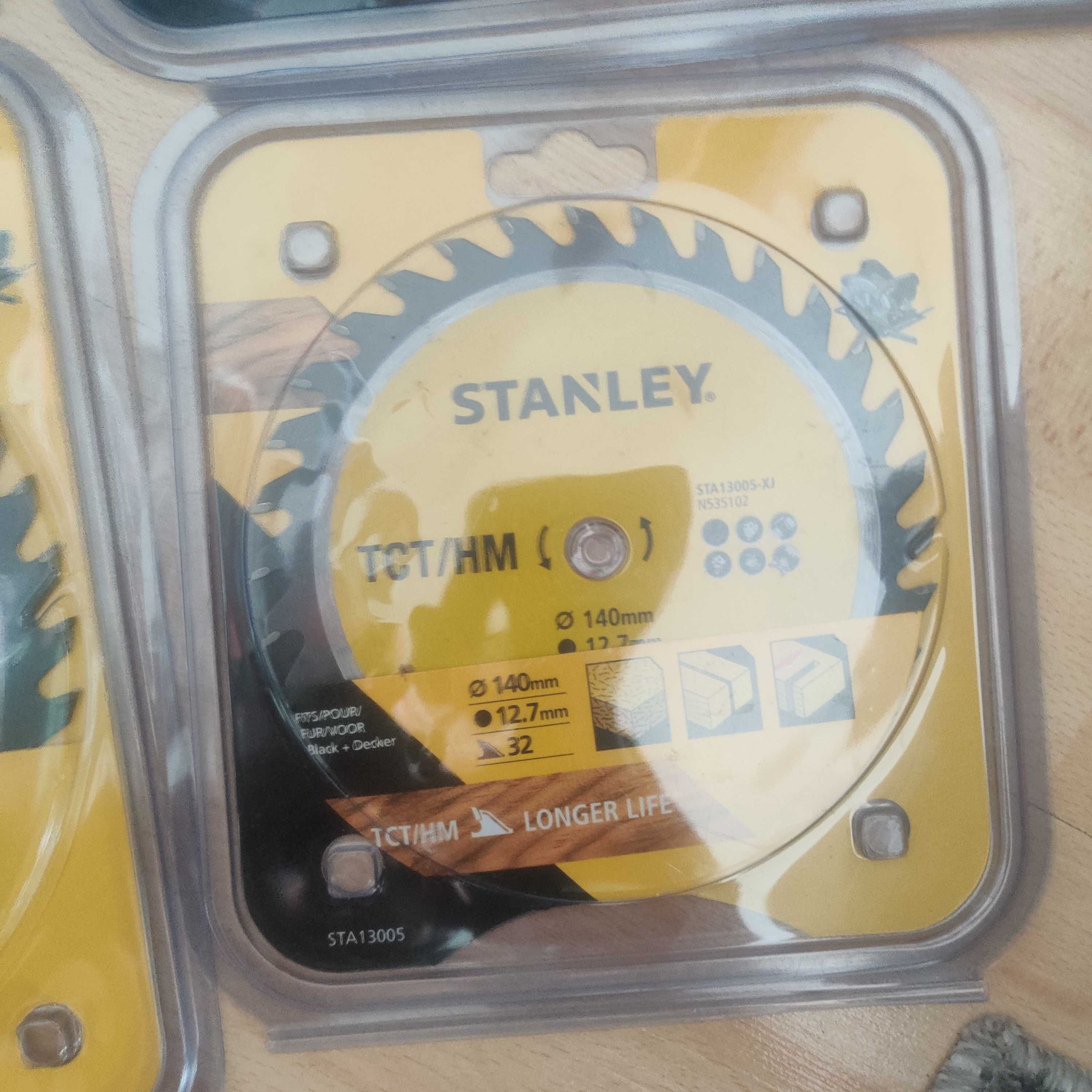 Piły tarczowe do drewna  STANLEY TCT/HM 140 - 210 nowe