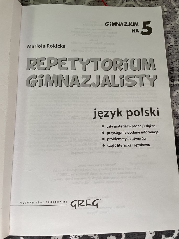 Repetytorium z jezyka polskiego