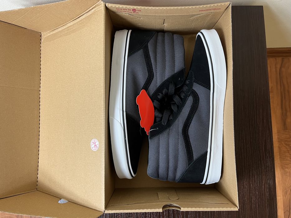 Vans Ward Hi/szaro-czarne/rozmiar 44,5