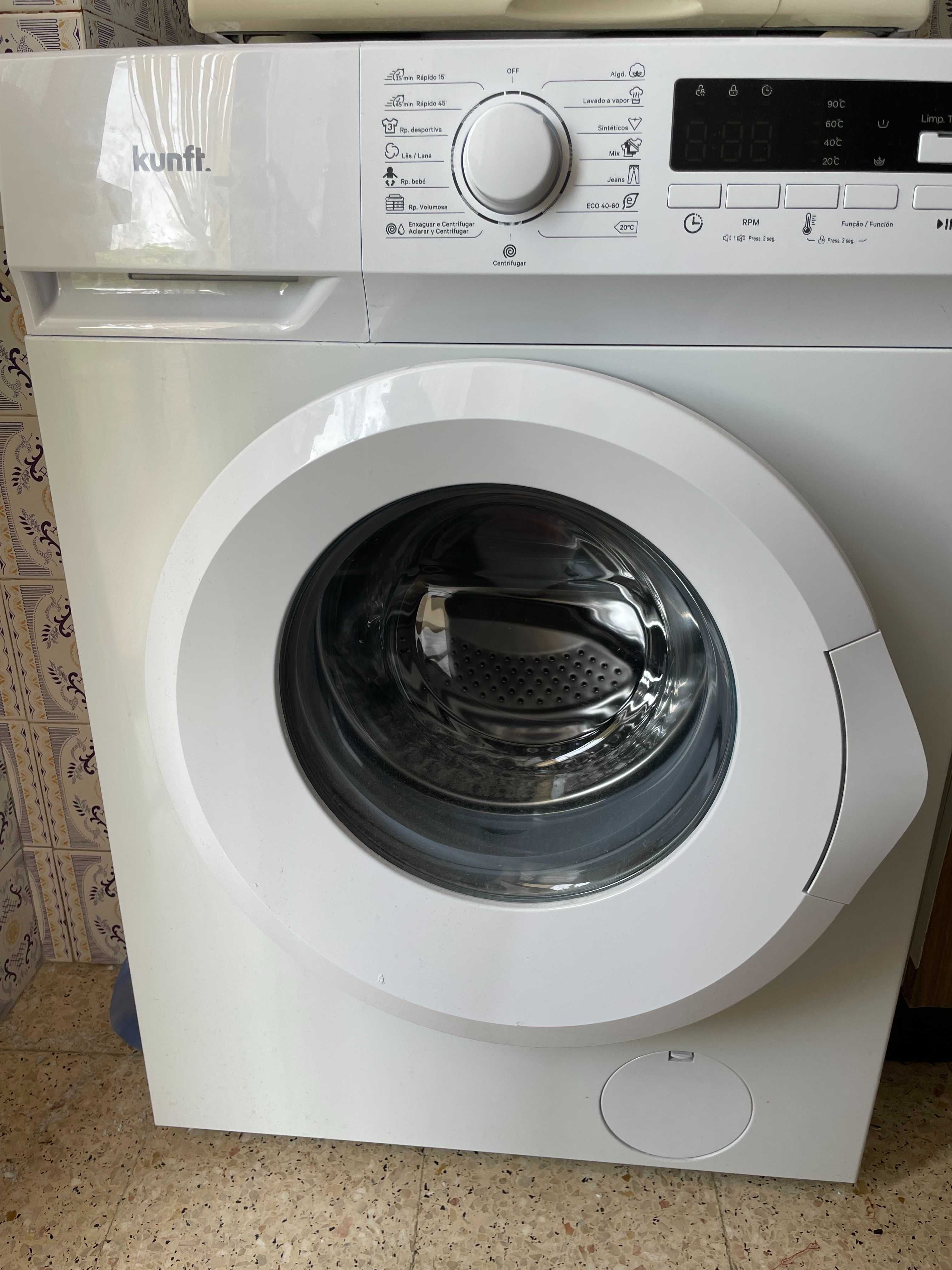 Máquina de Lavar Roupa Kunft - C/FATURA e GARANTIA até dezembro 2027