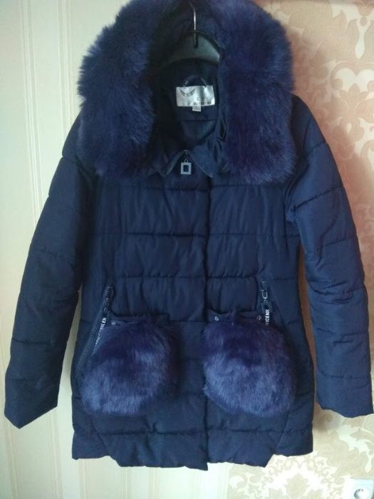 куртка пальто зима на девочку р.152/162