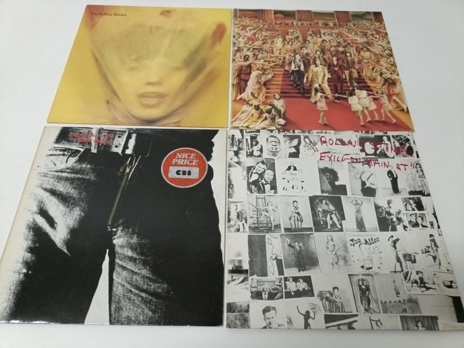ROLLING STONES: Discografia até 1989 {Álbuns / Discos de Vinil}