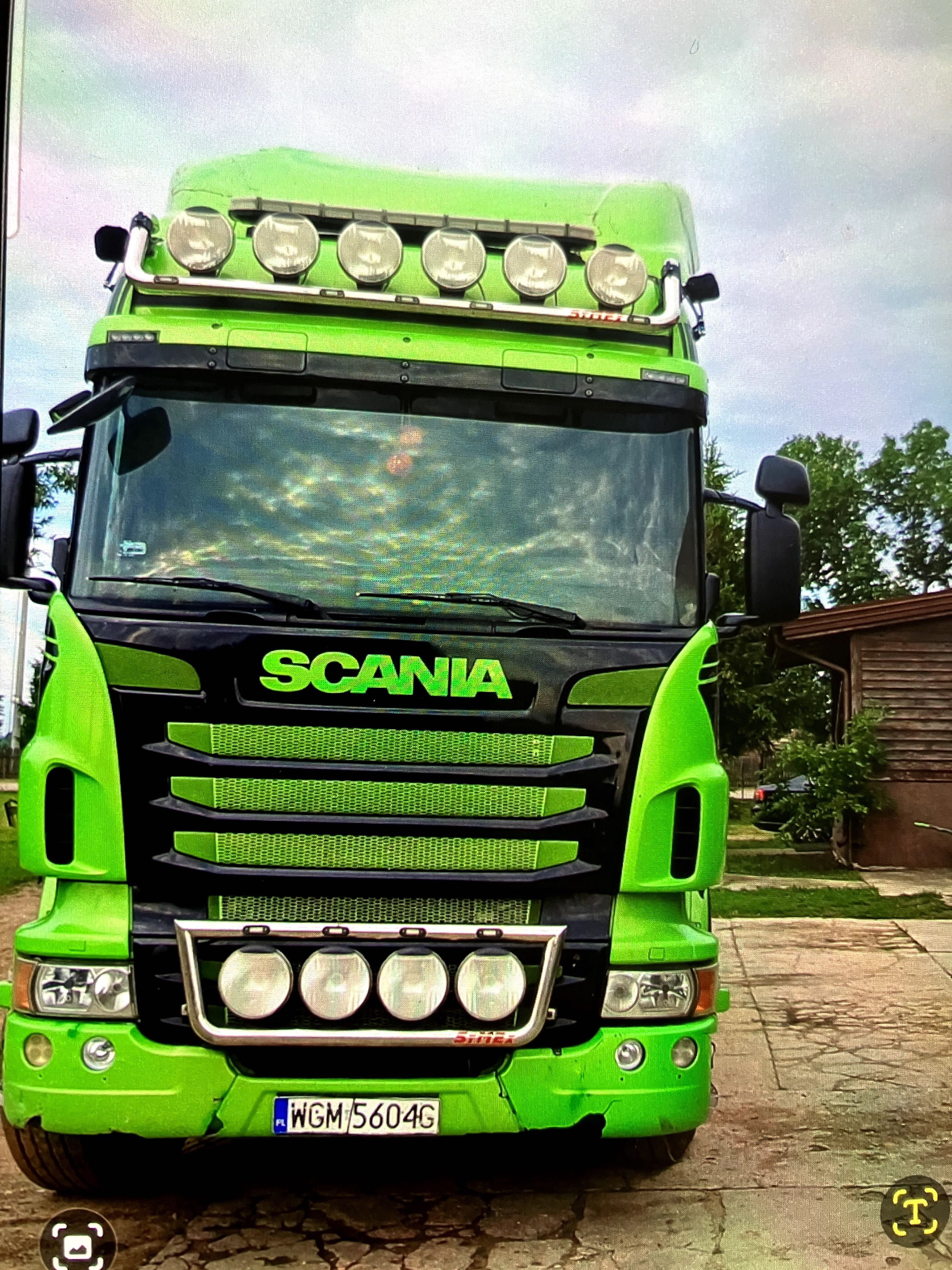 SCANIA R620 Scania R620 LB8X4 2011r z rębakiem Bruks 805CT