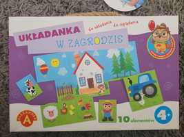 Alexander Puzzle Ukladanka w zagrodzie 10 elementów