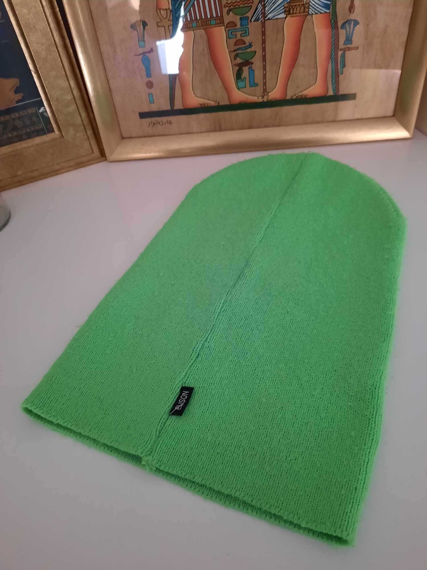 czapka beanie imagine elison zielona nakrycie głowy