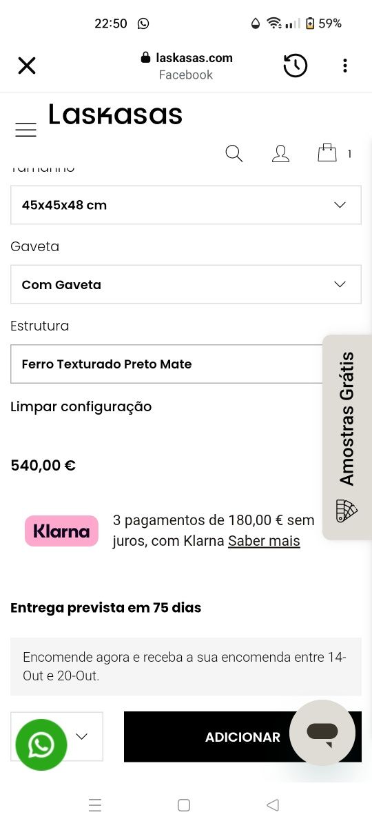 Mesinhas das laskasas novasl