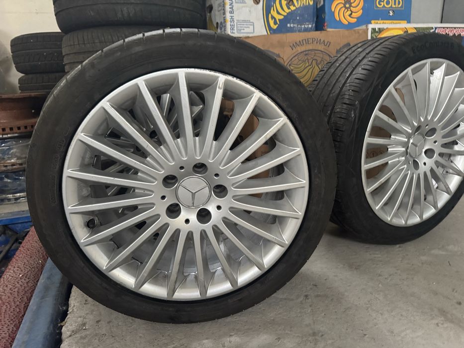 Продам диски с резиной от мерседеса е 211