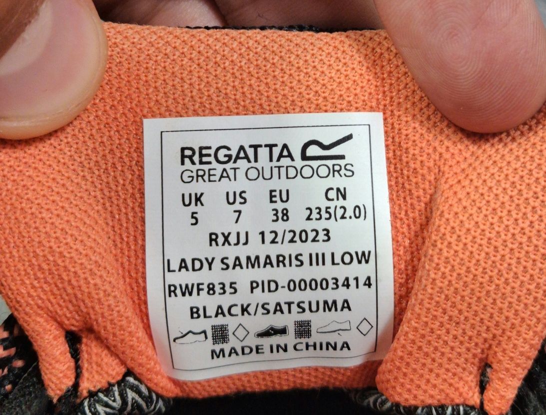 Треккинговые кроссовки Regatta Samaris 3 Low Waterproof женские