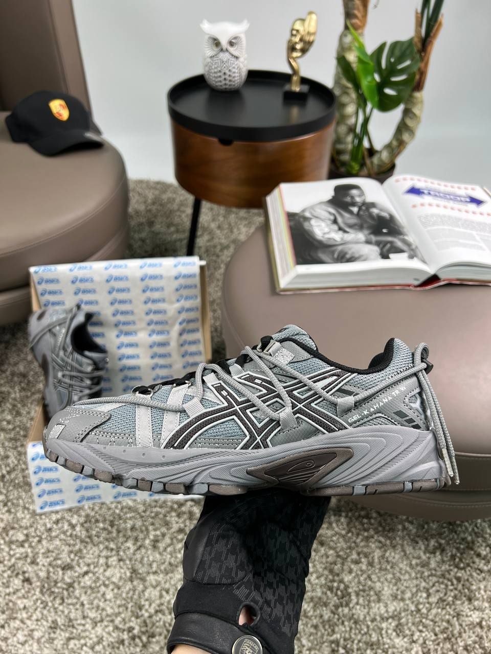 Чоловічі кросівки ASICS Gel-Kahana TR V2 Reflective Dark Grey