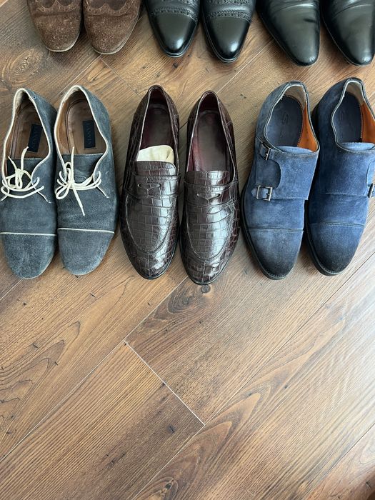 Туфли Santoni в отличном состоянии