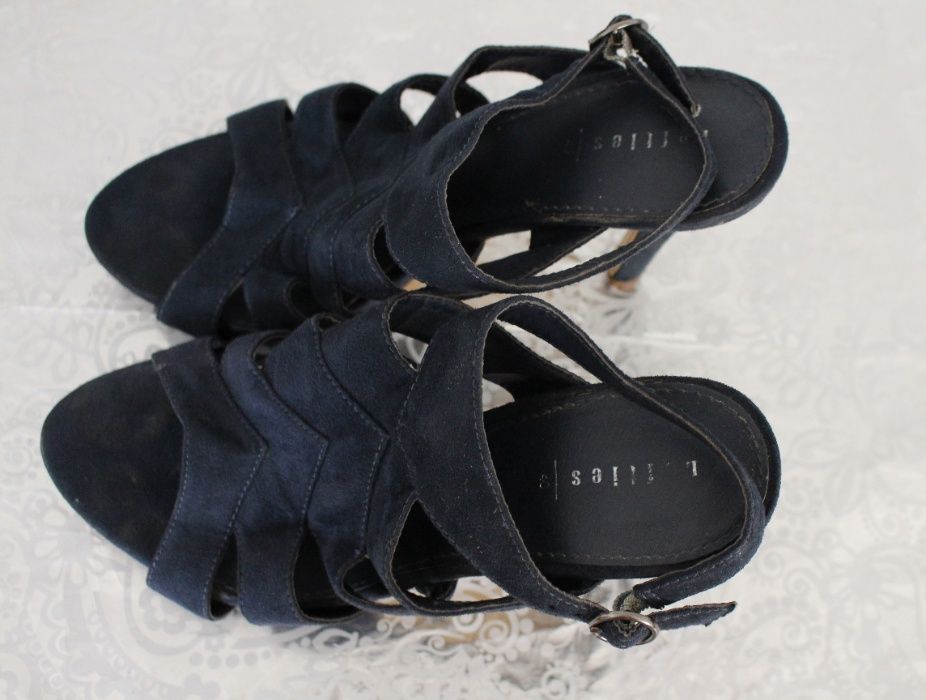 Sandálias azul marinho Nº39