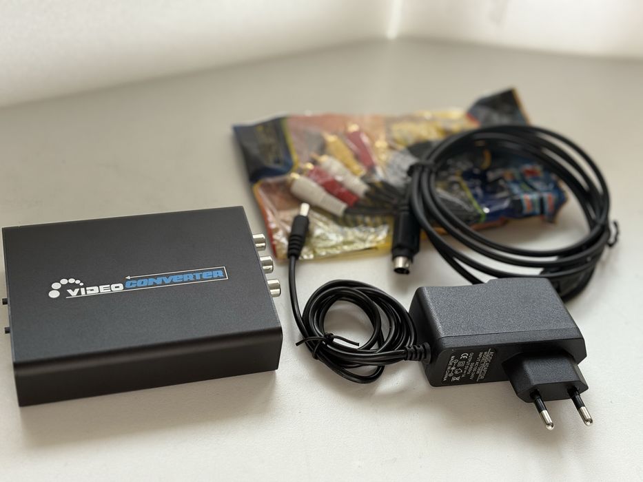 Konwerter HDMI na AV / S-Video z zasilaczem
