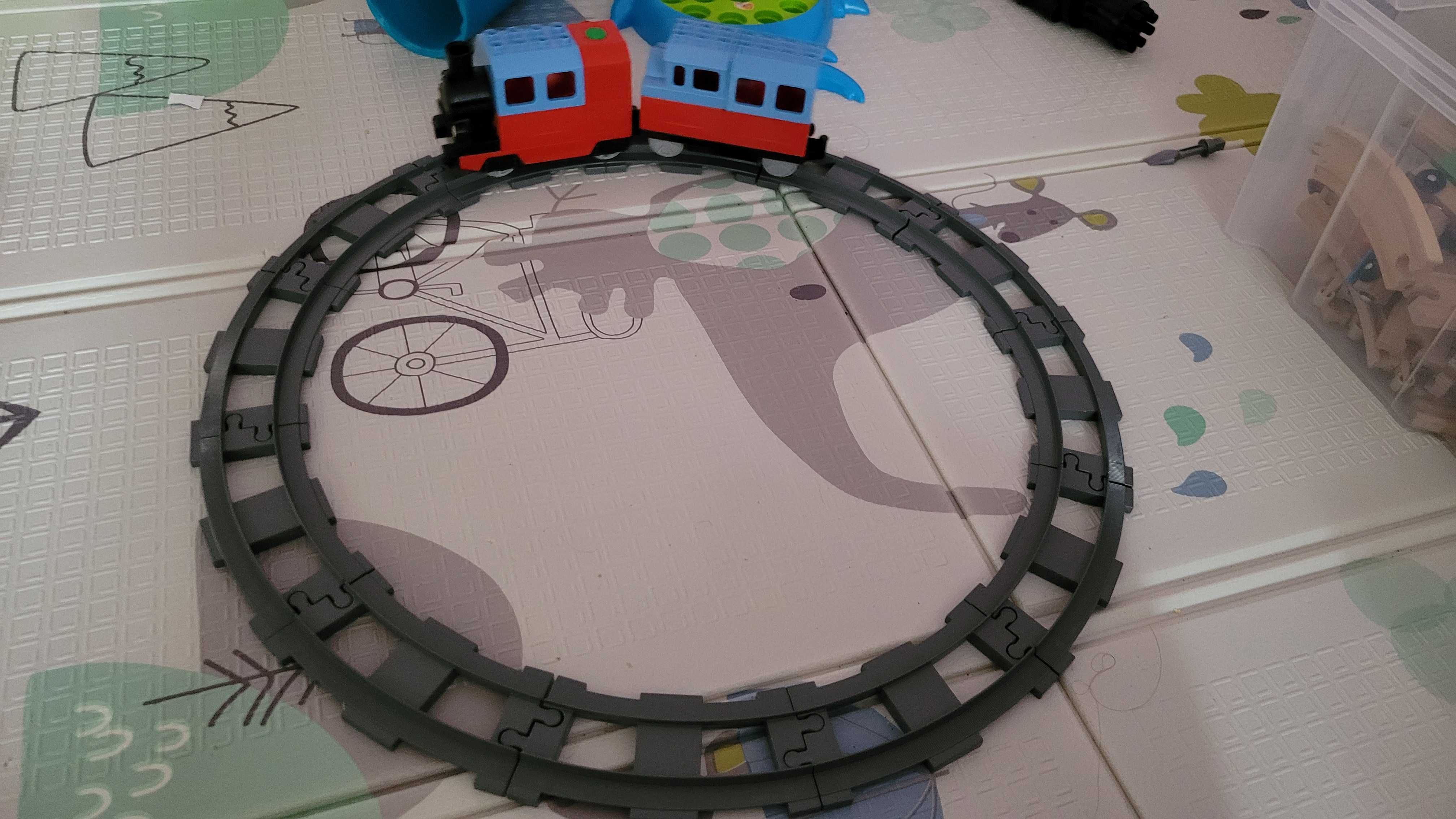kolejka lokomotywa Lego Duplo
