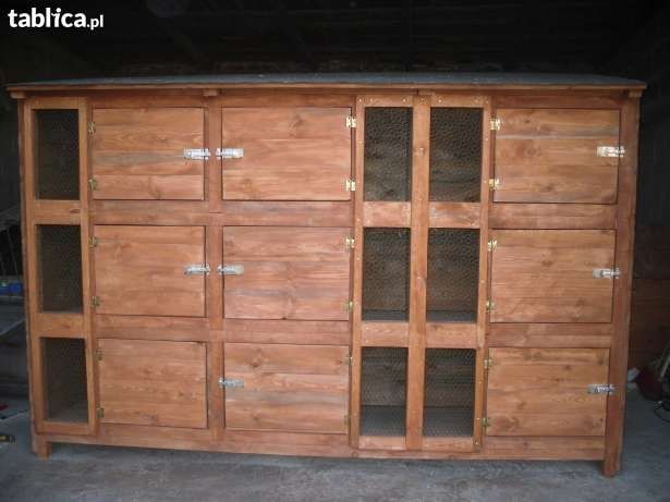 Klatki klatka dla królików drewniane i inne koniecznie zobacz