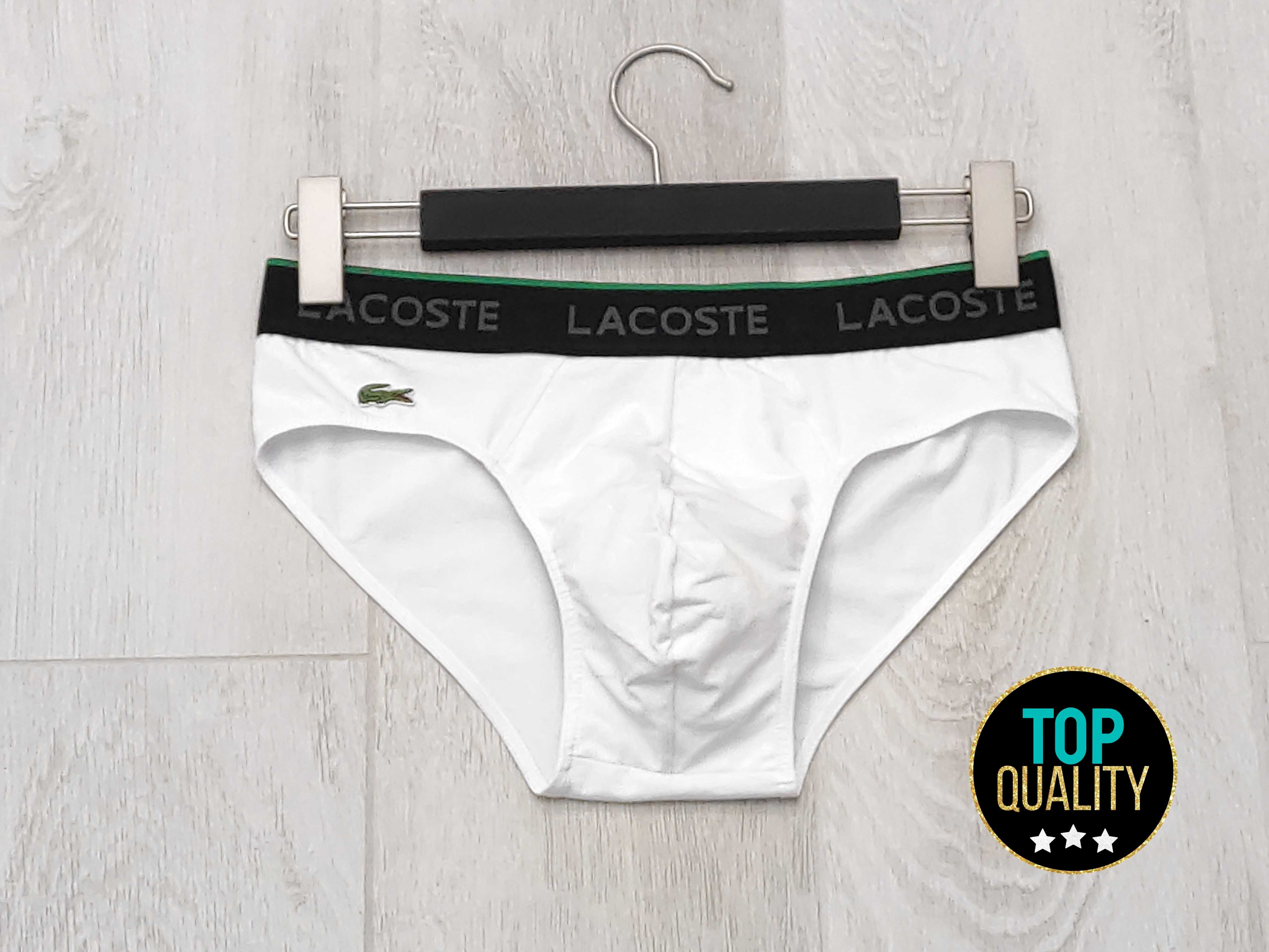 Чоловічі труси сліпи Lacoste повномірна модель.
