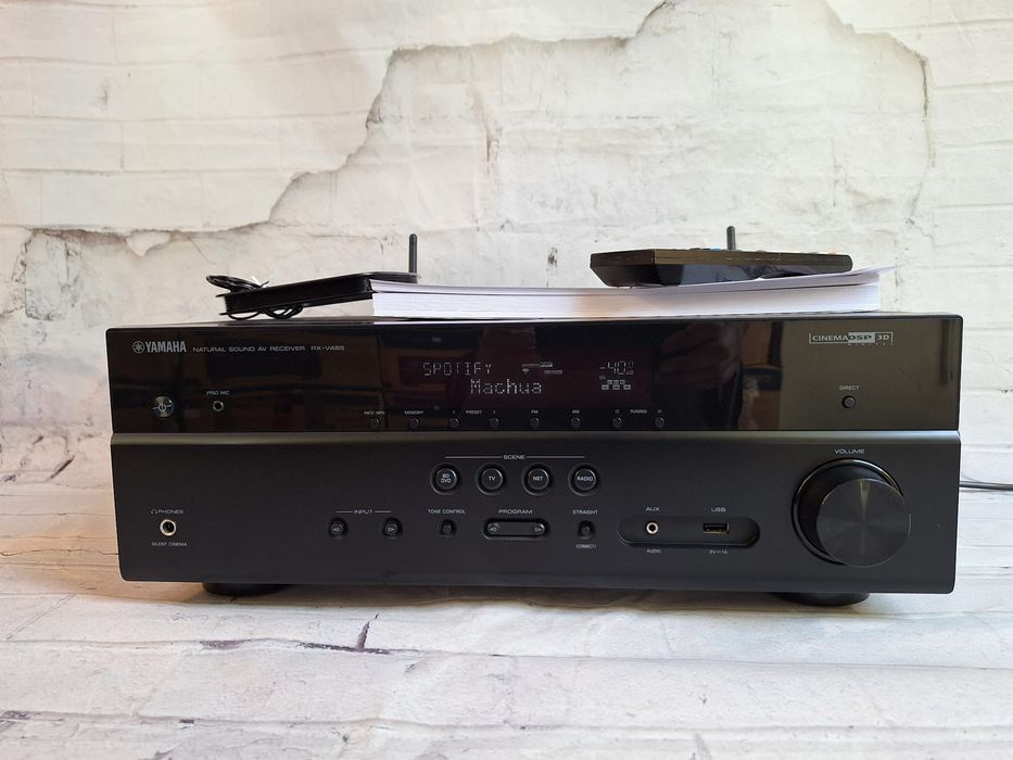 5.1 Yamaha RX-V485 Wifi BT AirPlay2 4k MusicCast Surround