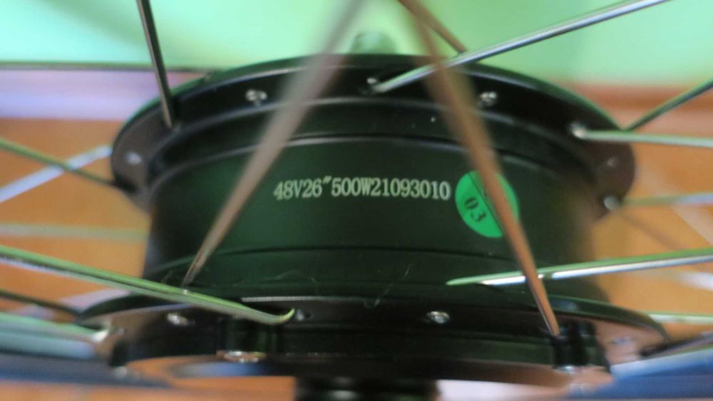 Koło do roweru elektrycznego tylne 26 cali 48V