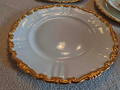 Zestaw śniadaniowy Sorau biała porcelana