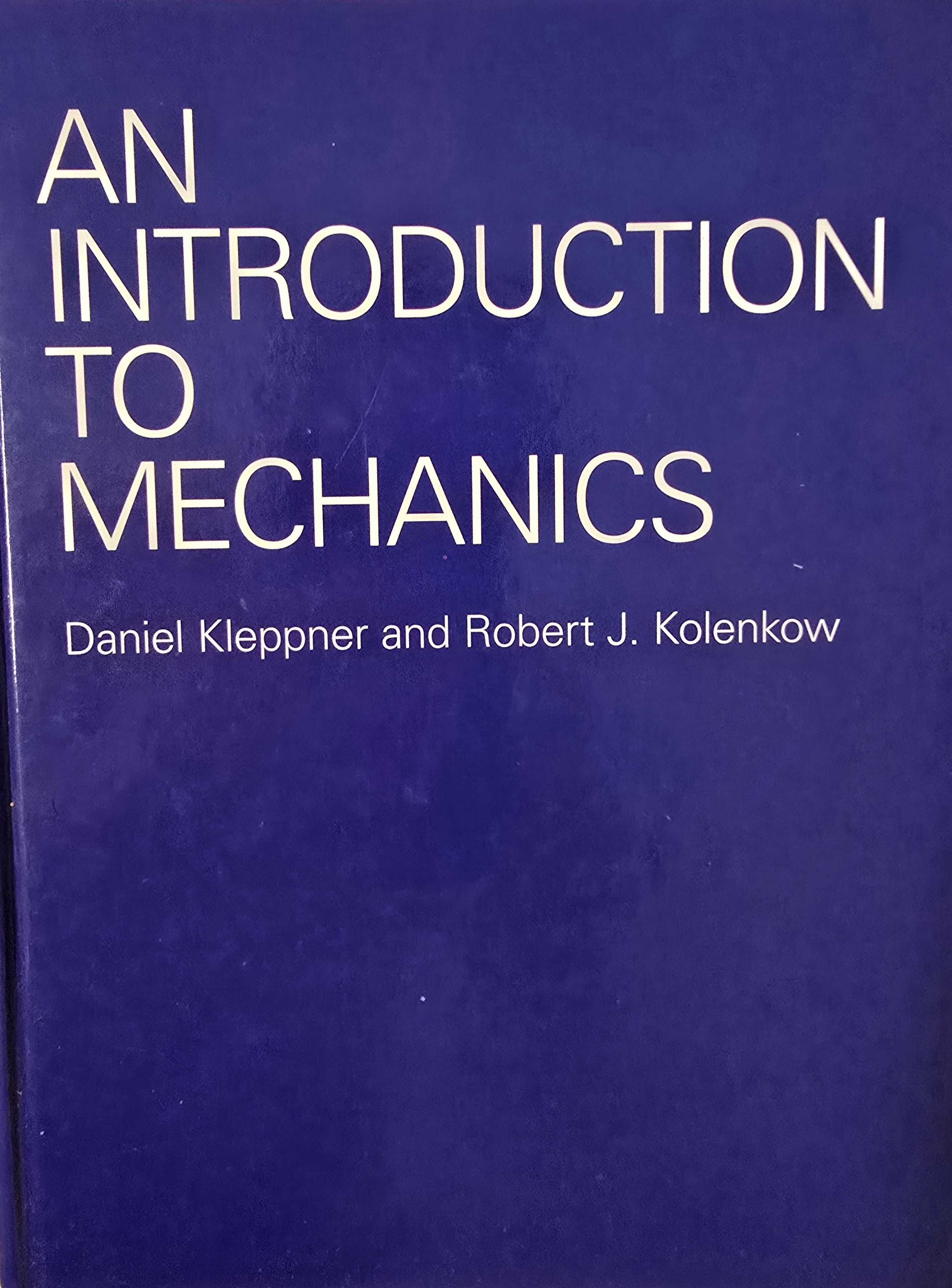 livro An introduction to mechanics bom estado