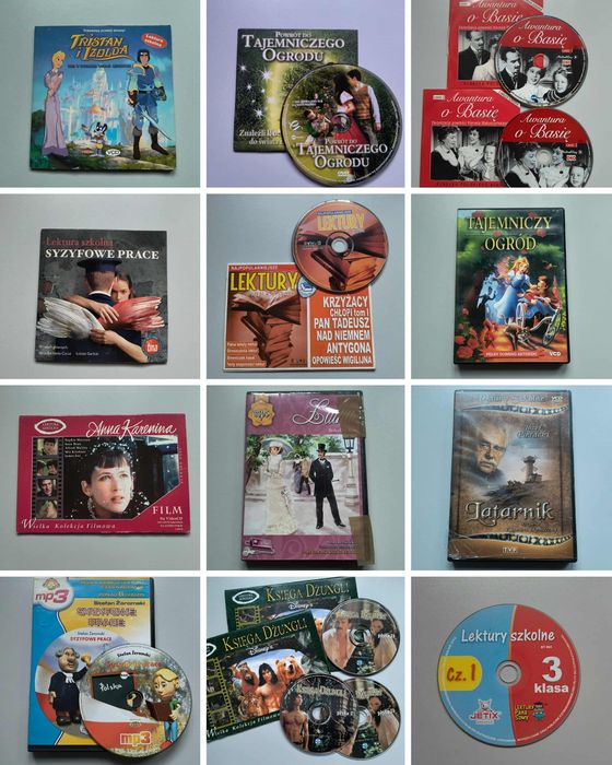 Lektury na płycie 1 szt. 5 zł
