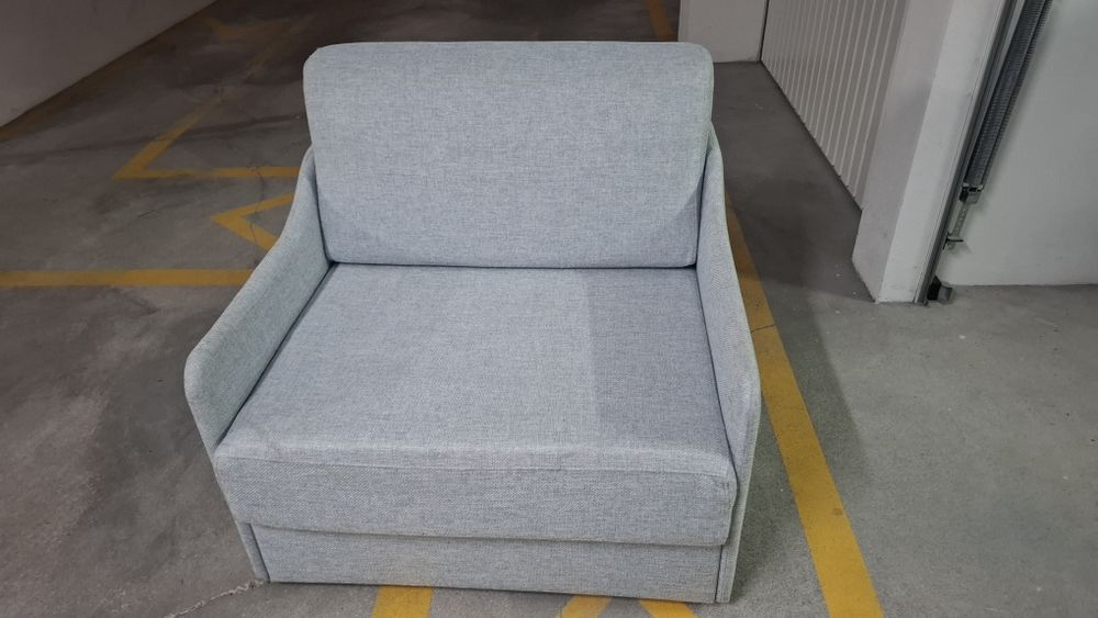 Sofá poltrona com sofá-cama