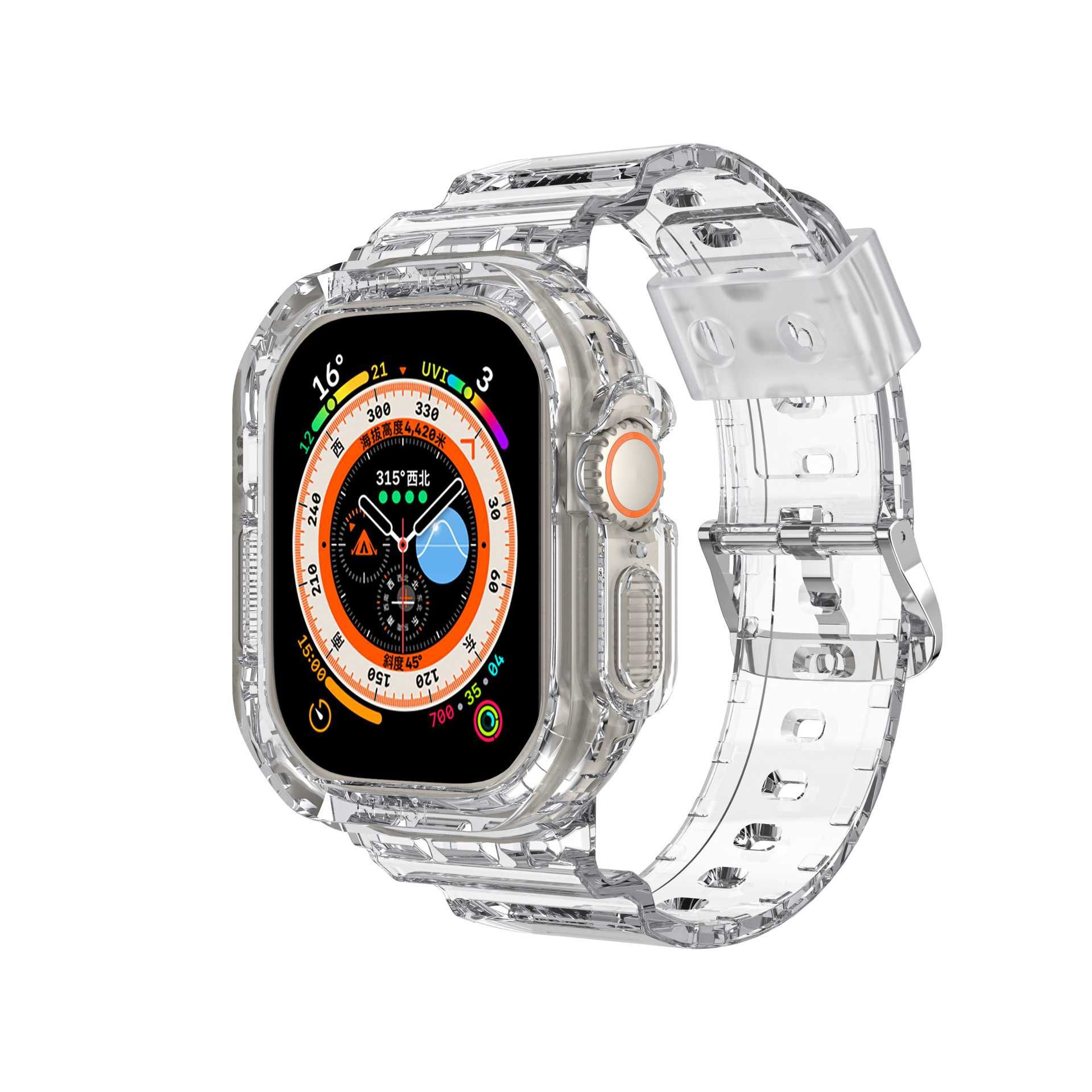 Силіконовий чохол та ремінець Apple Watch 38/40/41/42/44/45/49MM