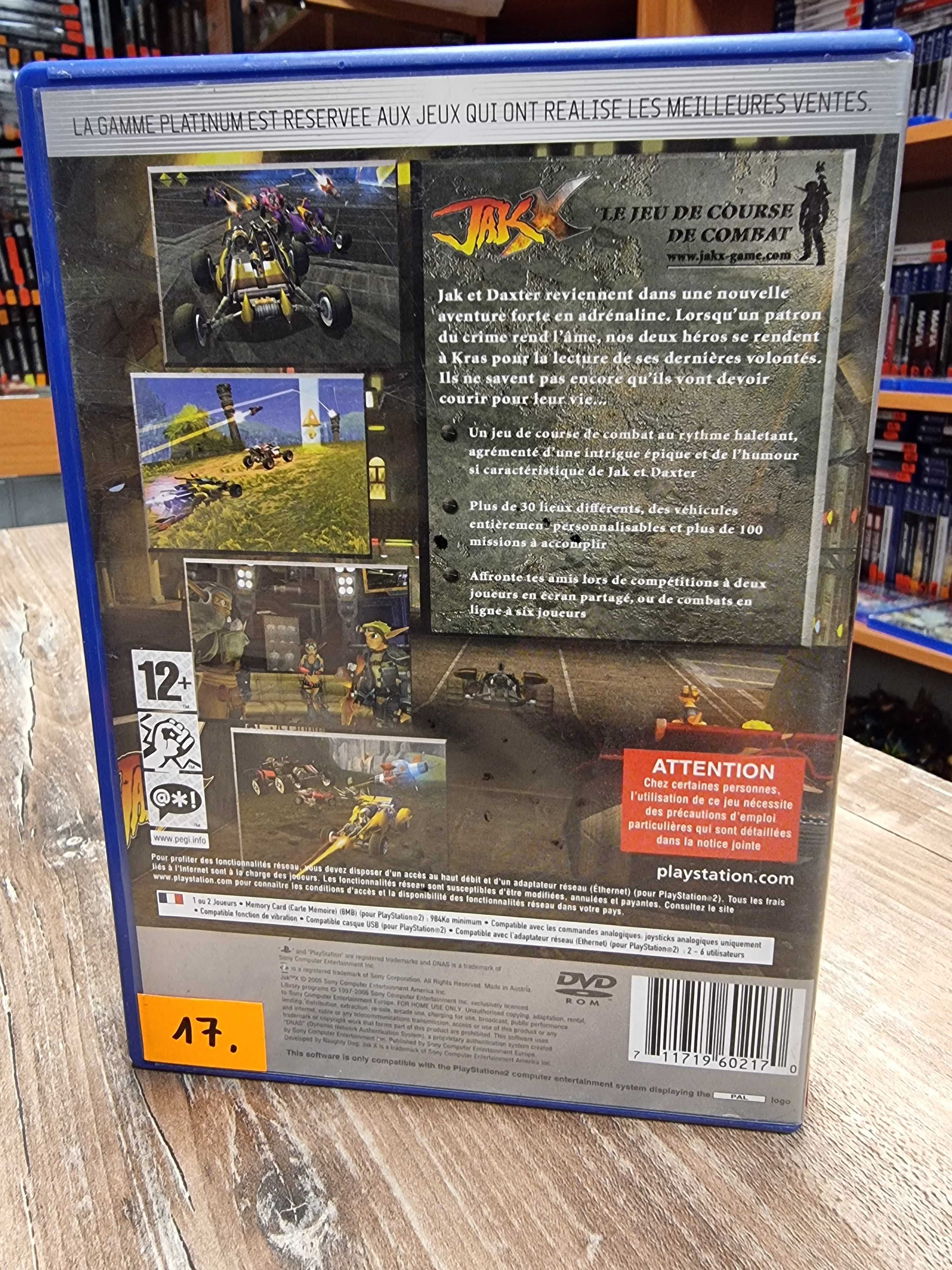 Jak X: Combat Racing PS2,  Sklep Wysyłka Wymiana