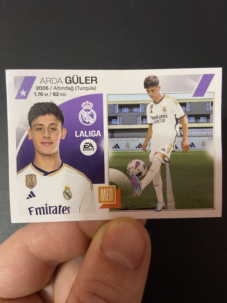 Panini Arda Guler REAL MADRID